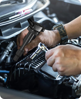 Marsram technician in garage installing kit showing practical maintenance benefit