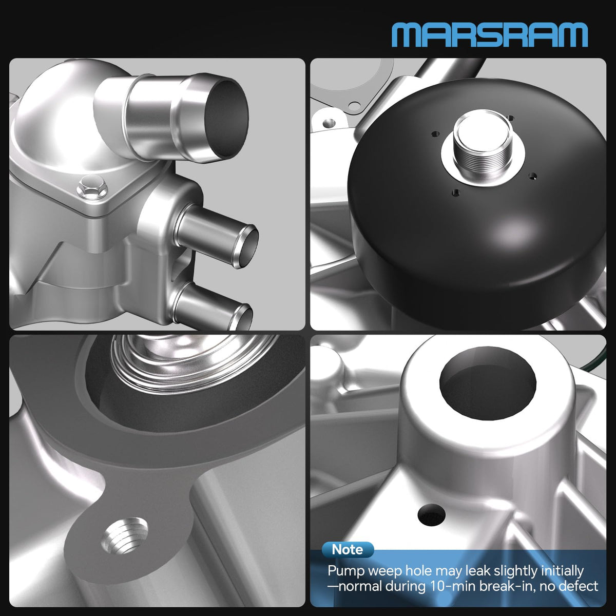 Marsram pump in truck workshop during installation for practical replacement