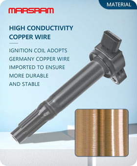 Marsram spark plug electrode macro highlighting corrosion resistance