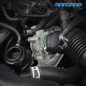 Marsram throttle body electronic sensor closeup illustrating upgraded durability