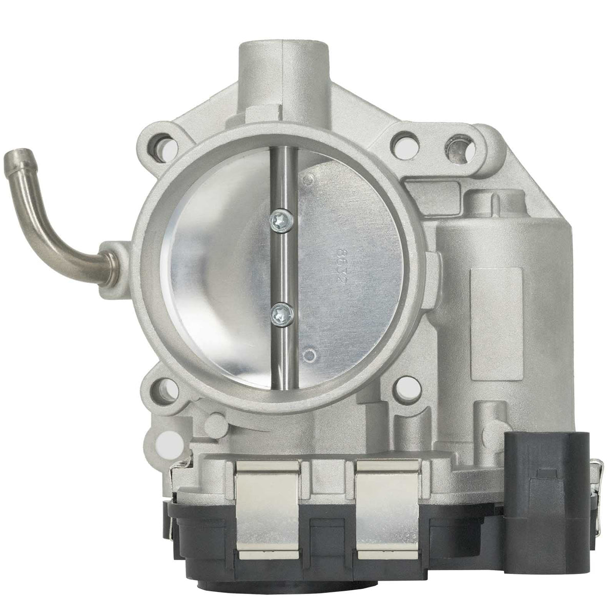 Marsram front view of throttle body showing mounting flanges for easy fit