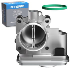 Marsram throttle body front view showing fit and robust construction benefit reliability
