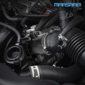 Marsram throttle body material texture closeup showing corrosion resistance benefit