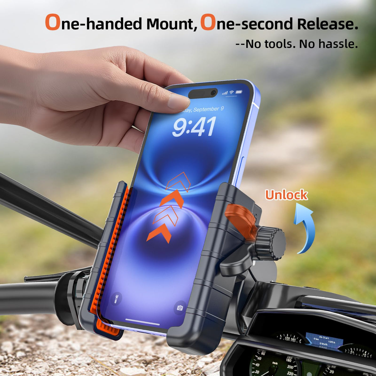 Marsrider silicone pads protecting phone from scratches and slips
