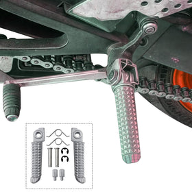 Marsrut footpeg textured contact surface providing better grip and control benefit