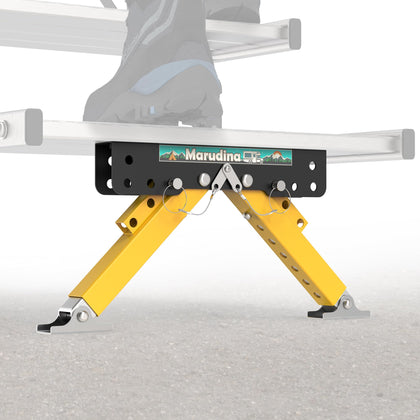 Marudina stabilizer front view showing bright yellow support and secure fit benefit