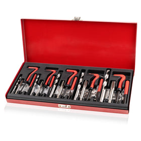 Marvelity front case open showing organized kit for fast repairs