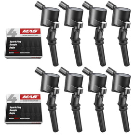 MAS front packaging showing coils and plugs for easy identification and fitment