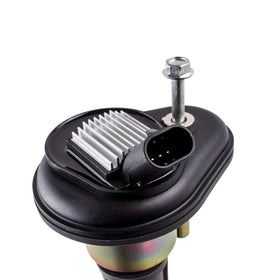 MAS coil pack housing close-up showing durable construction and heat resistance benefit