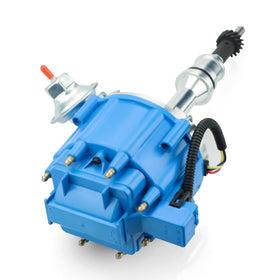 MAS distributor installed in engine bay demonstrating straightforward swap