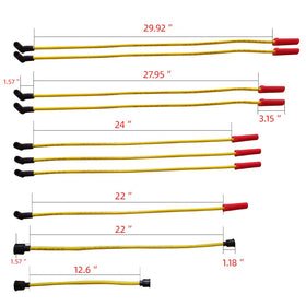 MAS pigtail and hardware view for easy electrical hookup and secure connection
