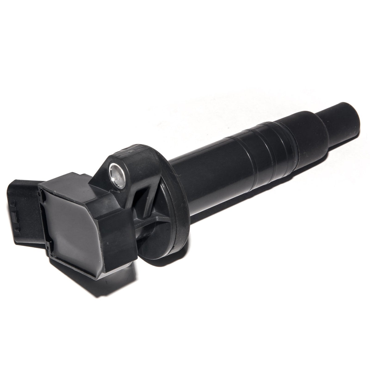 MAS ignition coil pack installed in engine bay demonstrating direct-fit replacement and improved reliability