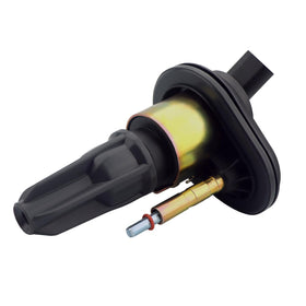 MAS ignition coil next to ruler showing accurate OEM-size replacement