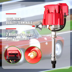 MAS close-up of red cap highlighting durable terminals and clear orientation benefit