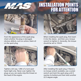 MAS vehicle compatibility label showing supported Ford models for accurate selection