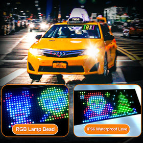 Maschsea close-up of LED pixels showing matrix detail for crisp animations