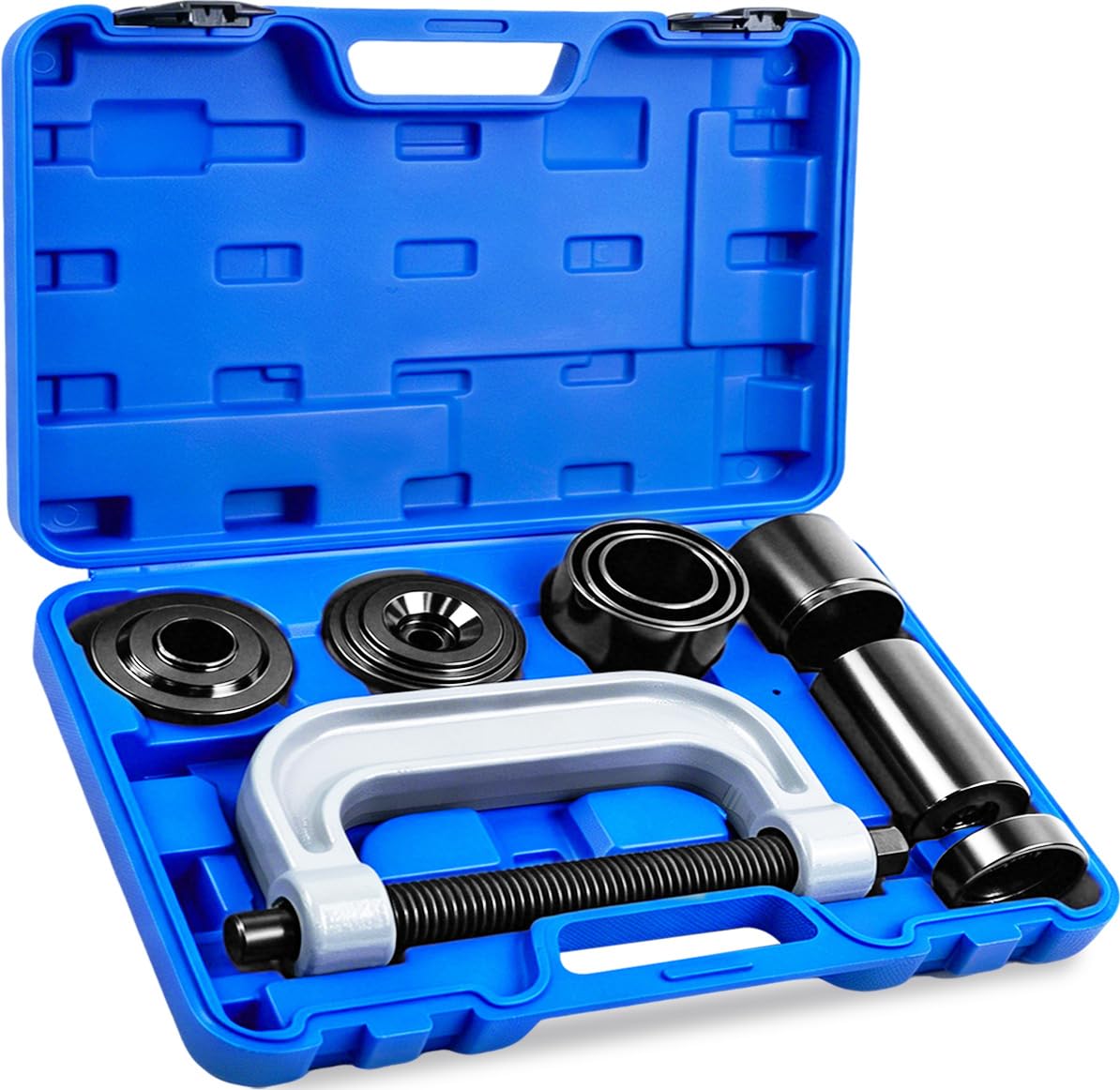 MASDNI front packaging showing the full 10-piece kit and durable case benefit