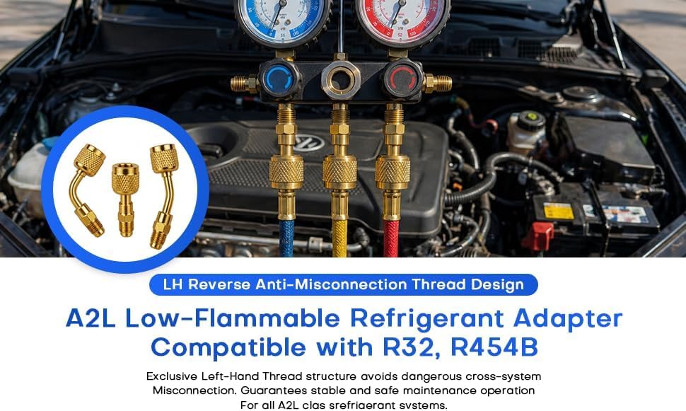 MASITE PCWJ straight adapter close-up highlighting solid brass construction and leak resistance