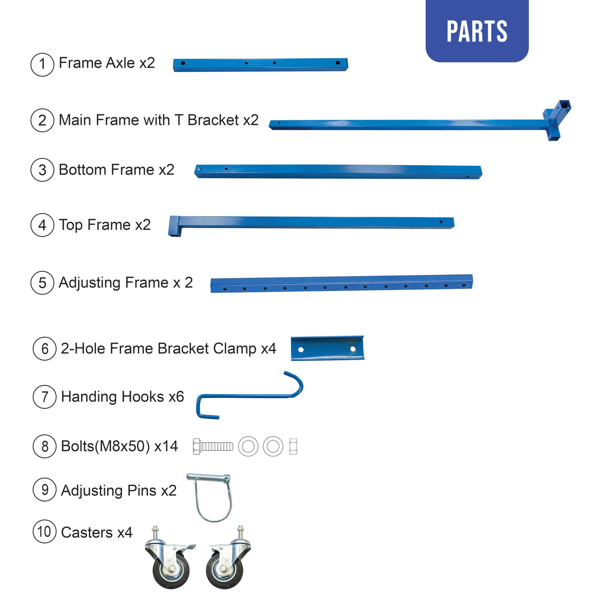 Master Airbrush in a garage scene highlighting efficient parts handling and drying