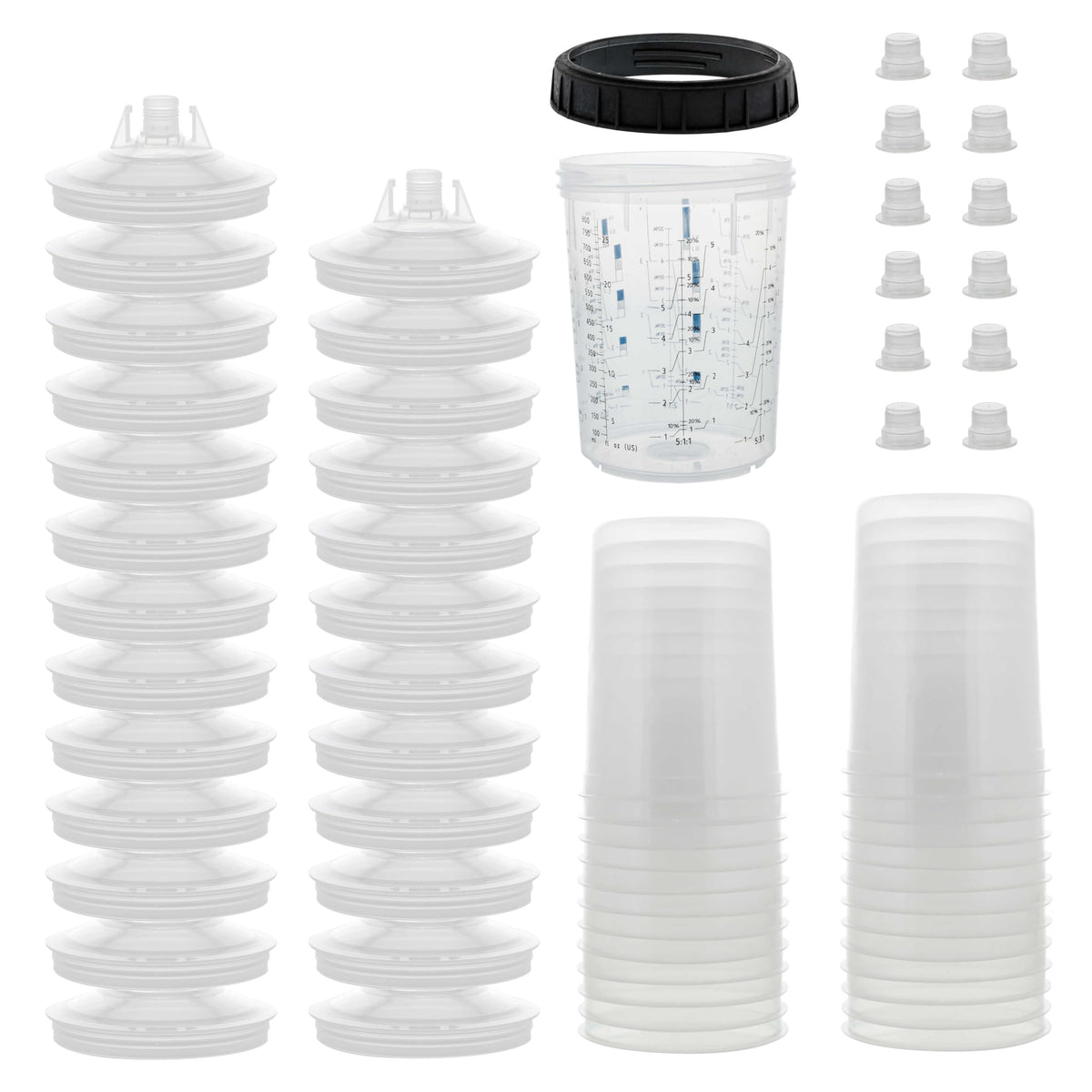 Master Airbrush front packaging showing full 25-pack kit and benefits