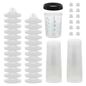 Master Airbrush front packaging showing full 25-pack kit and benefits