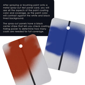 Master Airbrush close-up of polyester-coated surface shows smooth finish benefit