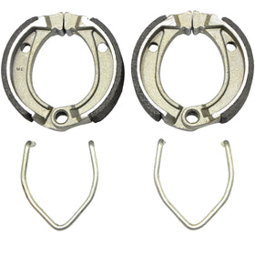 Master Chen brake shoes installed in Polaris drum demonstrating correct fit