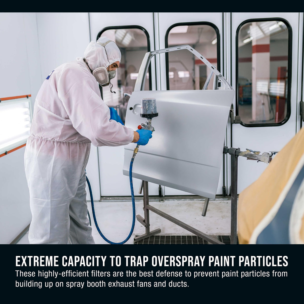Master Airbrush filter in a workshop scene reducing maintenance needs