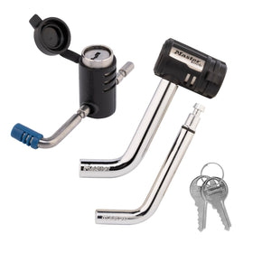 Master Lock 2848DAT front packaging showing included parts and benefits