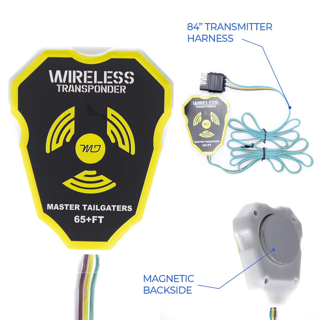 Master Tailgaters protected magnetic base close-up demonstrating secure attachment