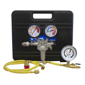 Mastercool front view with case open showing complete kit, professional organization benefit