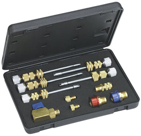 Mastercool 58490 front view showing full kit and case, quick identification benefit