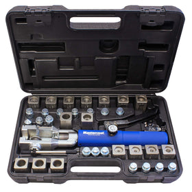 Mastercool front view with case open showing complete kit and organized storage for fast access