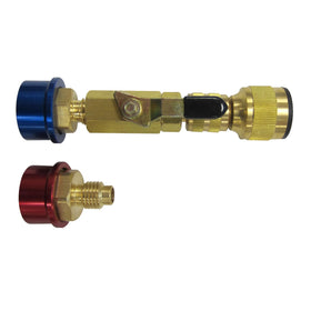 Mastercool 81490 front view showing tool assembled and compact portability