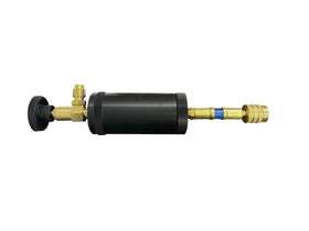 Mastercool 82375 front view showing fittings and controls for accurate injections