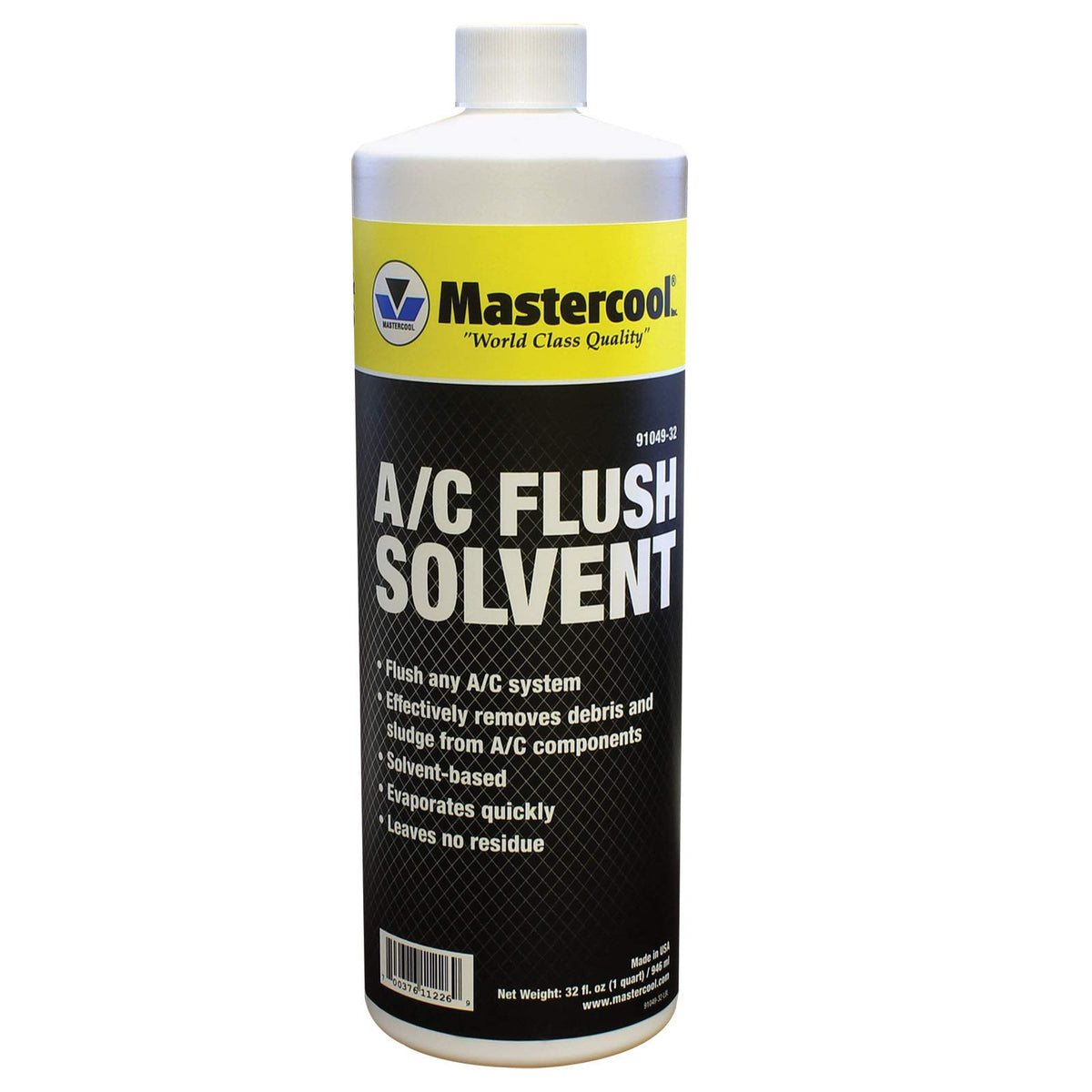 Mastercool 91049-32 front label showing product identity and volume benefit