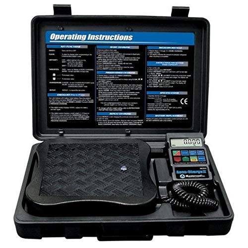 Mastercool large LCD display and buttons, allowing easy reading and quick programming