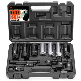 MateAuto front packaging showing complete 16-piece kit and case for easy transport