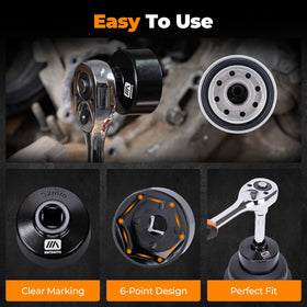 MateAuto thickened aluminum socket and electrophoretic coating for corrosion resistance
