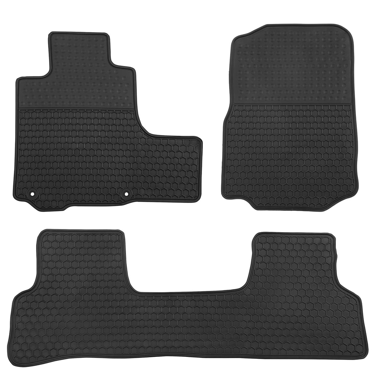 Matericuo front mats in cabin showing full-coverage protection