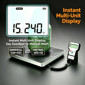 Matvrynxx scale secured in hard carrying case, jobsite protection benefit