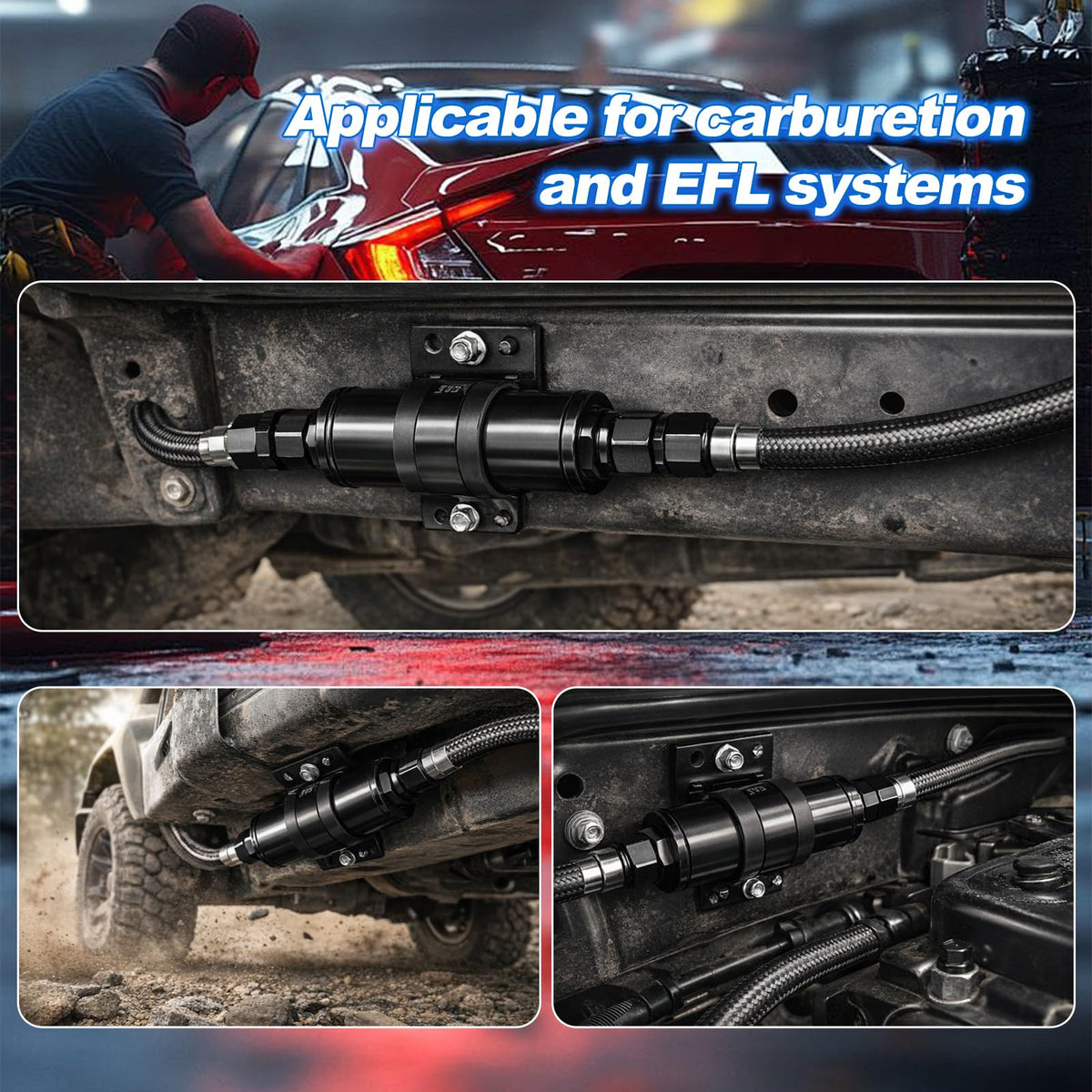Matwei universal clamp and bracket displayed for secure mounting and vibration resistance