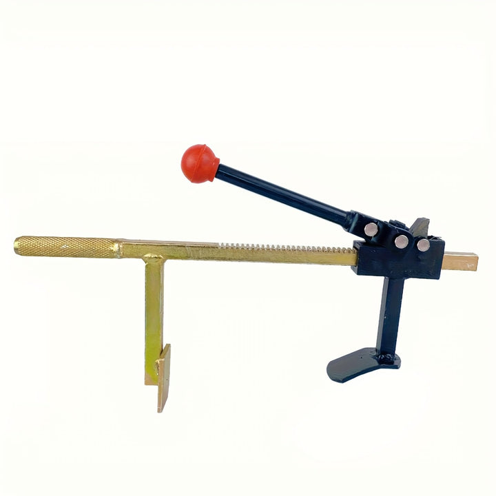 Mautopily front view showing overall bead breaker and stable base for safe use