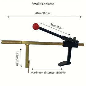 Mautopily rim guard contact demonstrating scratch‑free pressure distribution on wheel