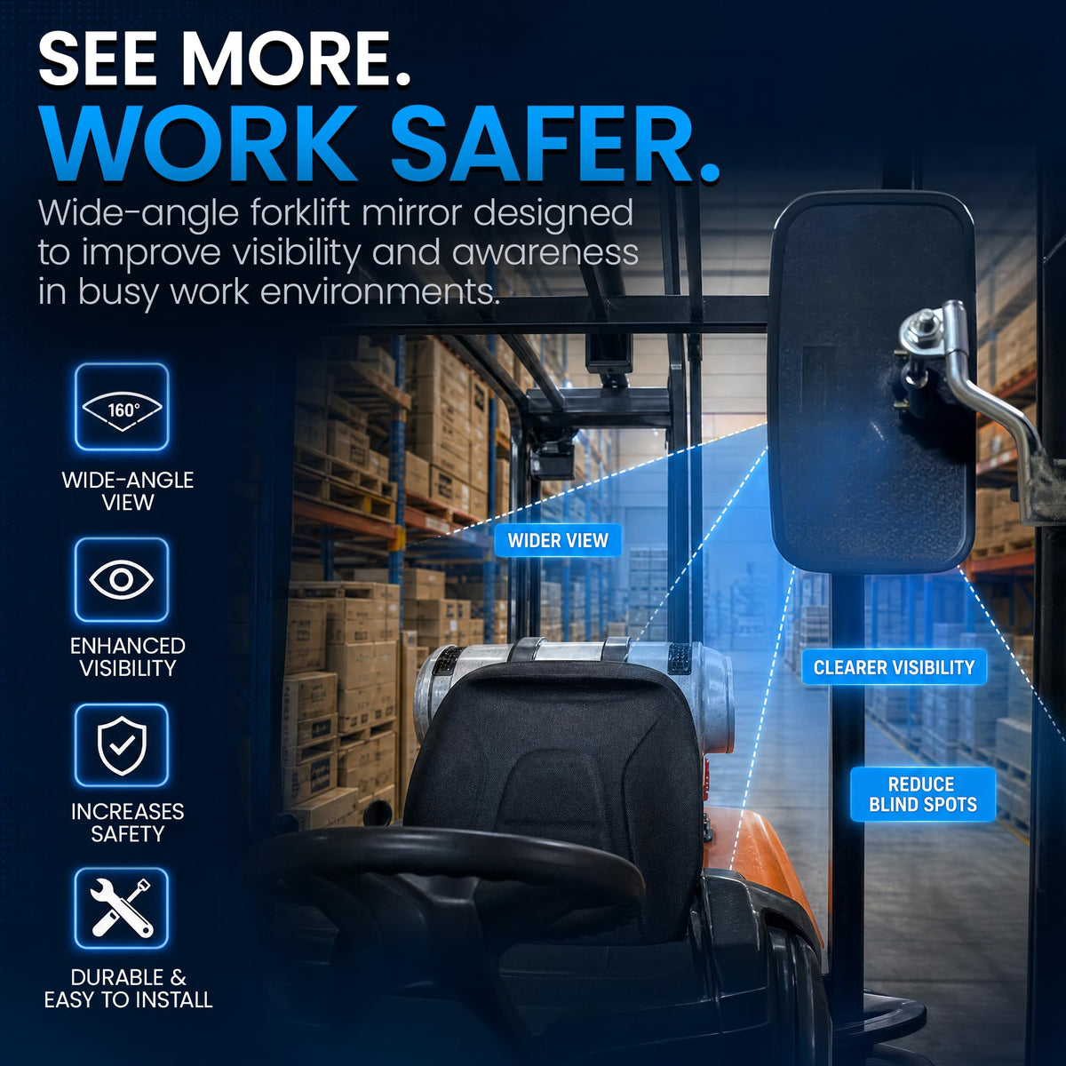 Maverick Advantage mounting arm and bracket demonstrating secure, vibration-resistant fit