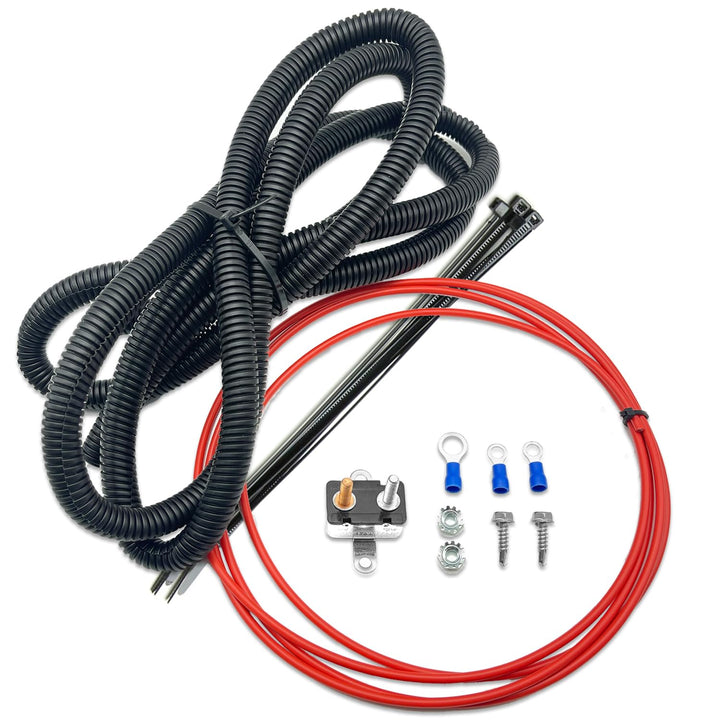 Mavnai kit front packaging showing complete tow charge line components and easy install benefit