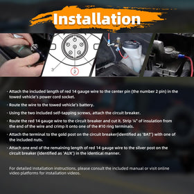 Mavnai mounted installation in RV engine bay illustrating tidy routing and secure connections
