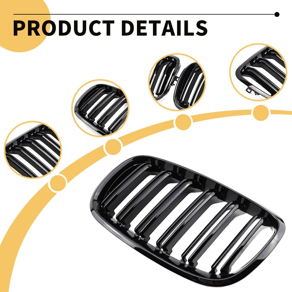 MAXDOM grille pair packaging displays both left and right pieces ready to install