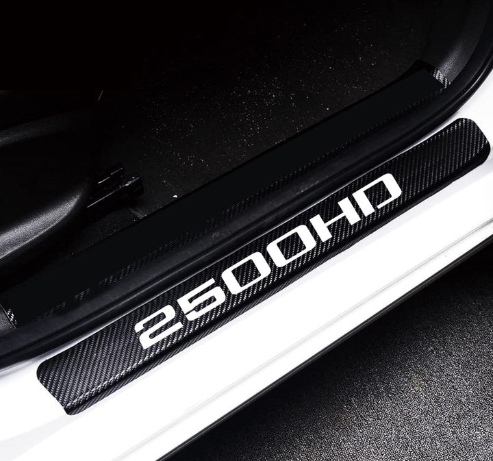 MAXDOOL kit front packaging showing four sill stickers and scraper protecting sills
