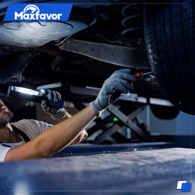 Maxfavor CV axle staged in a workshop, ready for professional or DIY installation